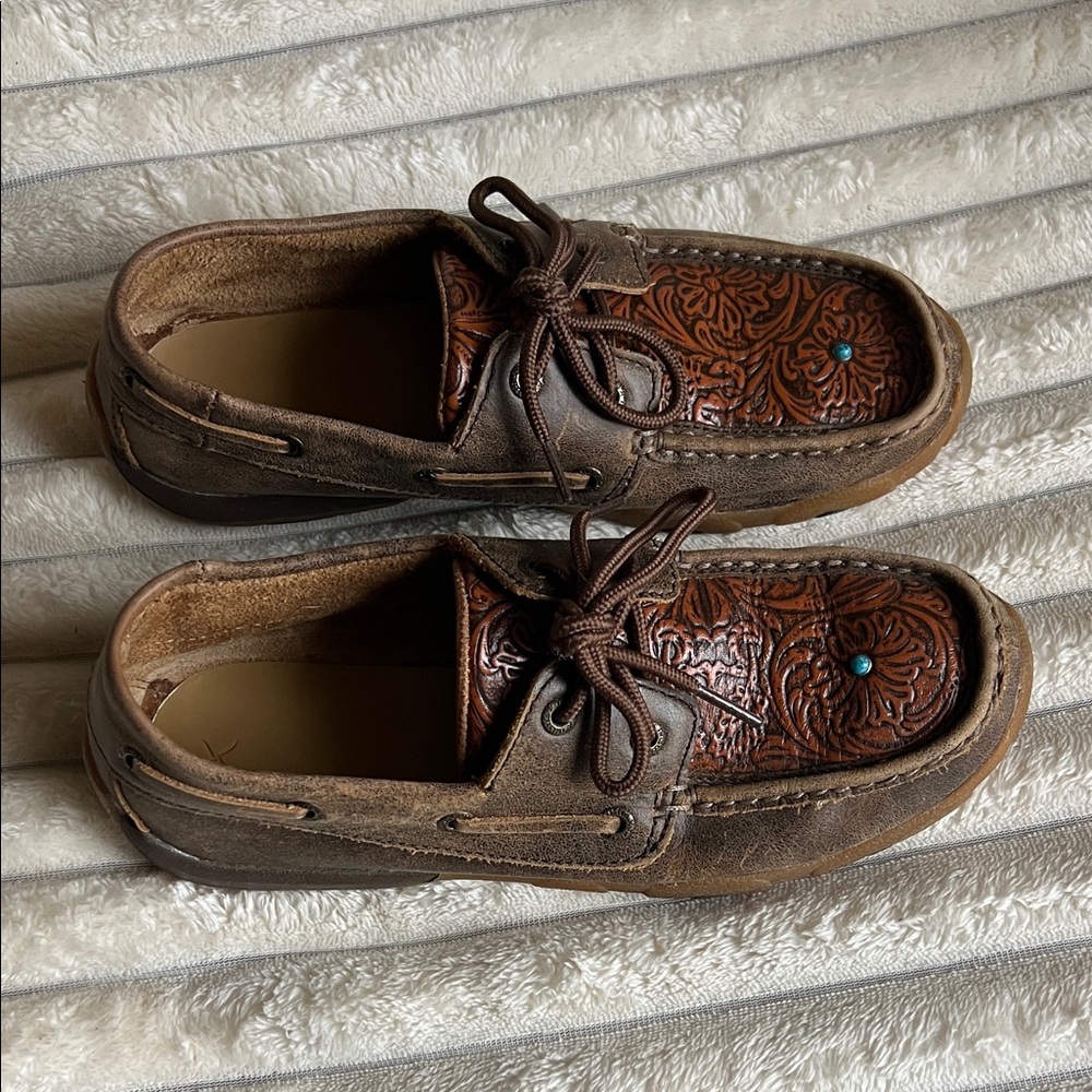 Twisted X leather size 7